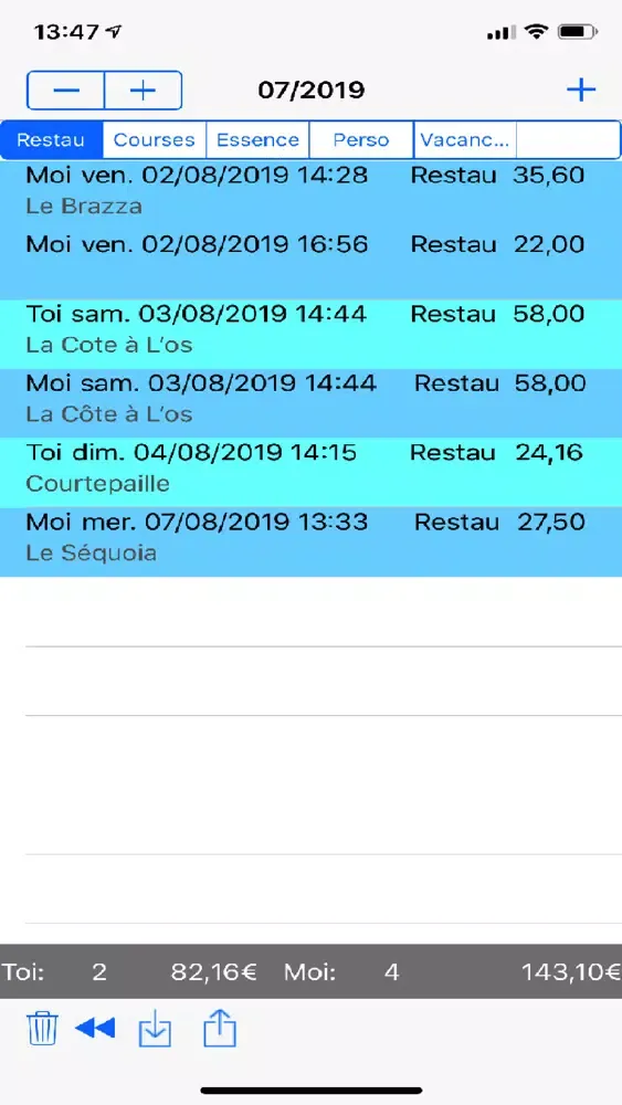 Toi ou Moi سکرین شاٹس