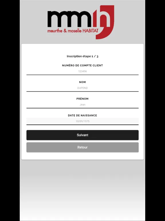 Скриншоты Mon app locataire mmH iPad 