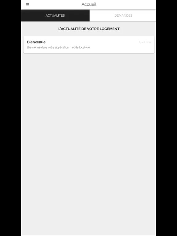 Скриншоты Mon app locataire mmH iPad 