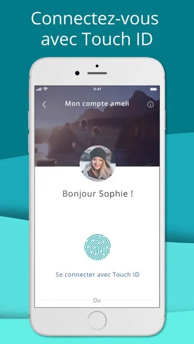 Captures d'écran de Compte ameli