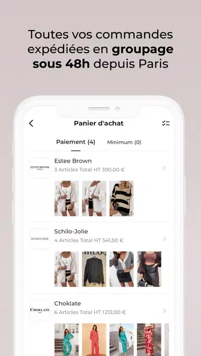 Paris Fashion Shops - Retailer سکرین شاٹس