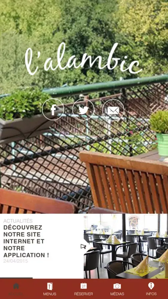 Zrzuty ekranu L'Alambic - Isle s/ la Sorgue