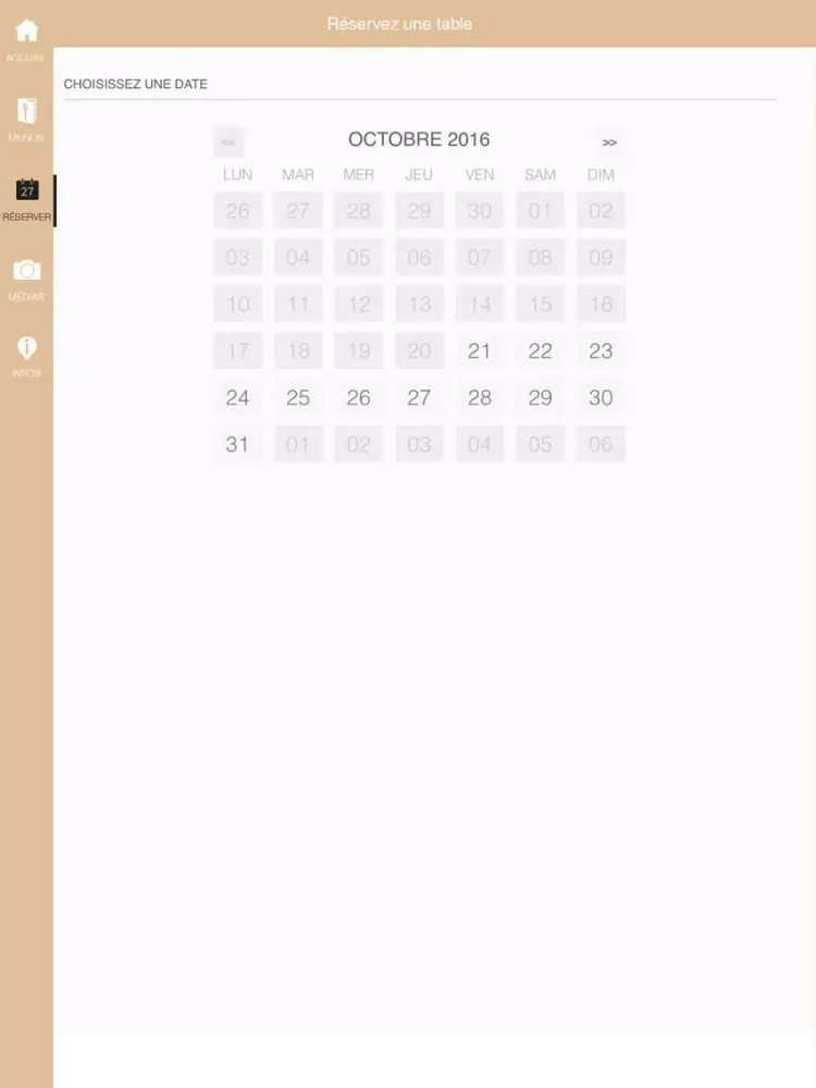 Bataclan - Restaurant iPad  Screenshots