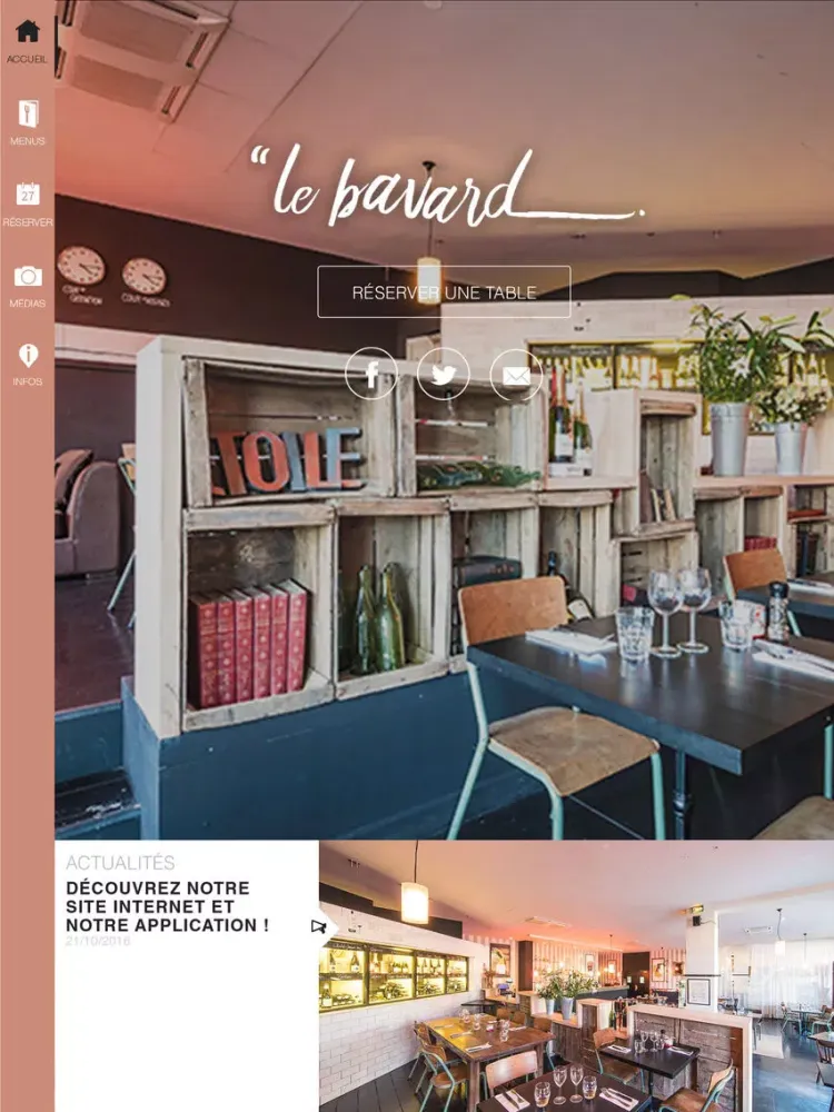 Le Bavard - Avignon iPad 应用截图