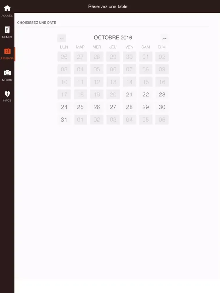 Le Clos - Restaurant Géménos iPad  スクリーンショット