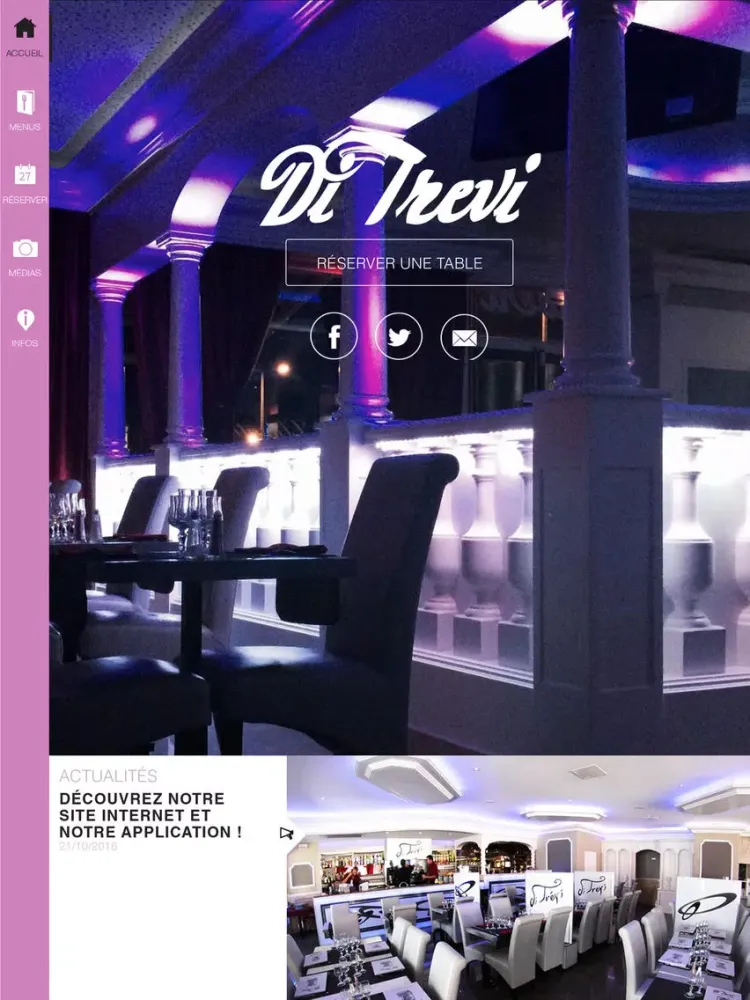 Ảnh chụp màn hình của Di Trevi - Vitrolles iPad 