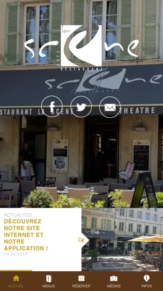 La Scène - Restaurant Avignon應用截圖