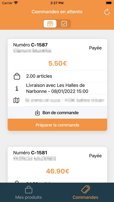 Boutigo commerçant سکرین شاٹس