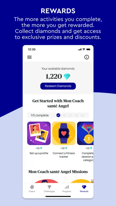 Mon Coach santé Angel Screenshots