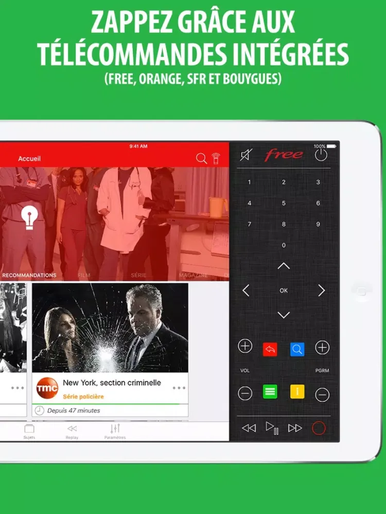 Télé Poche Guide TV iPad 应用截图