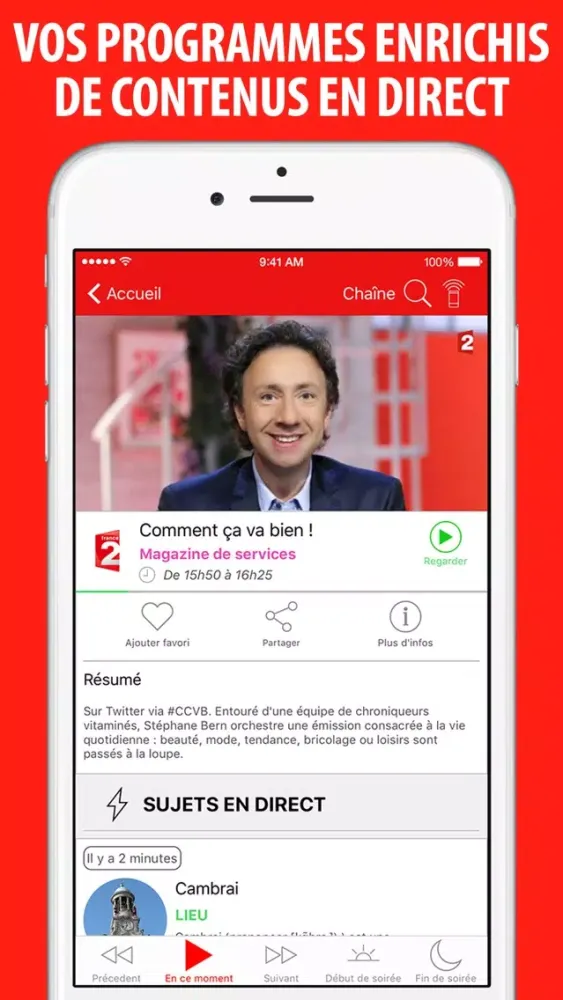 Télé Poche Guide TV应用截图