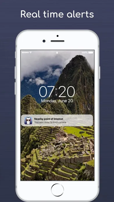 Tangkapan layar Machu picchu audioguide