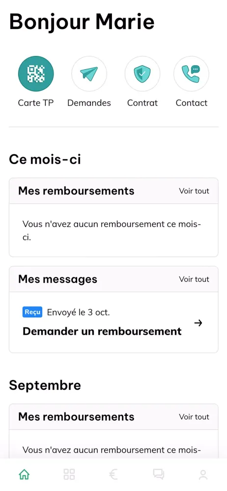 Mutuelle de France Unie Screenshots