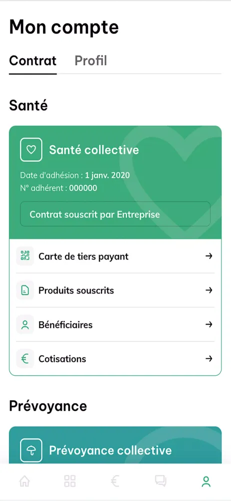 Mutuelle de France Unie Screenshots