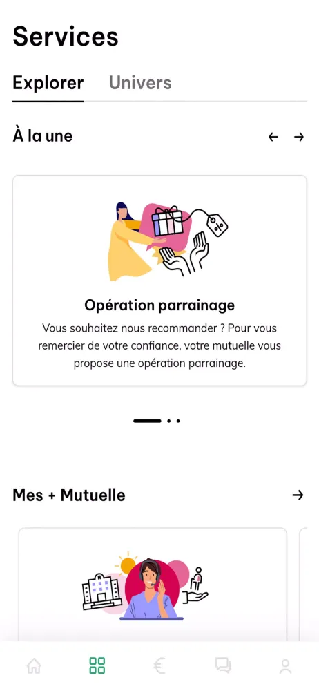 Mutuelle de France Unie Screenshots