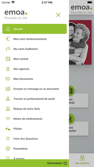 EMOA Mutuelle du Var Screenshots