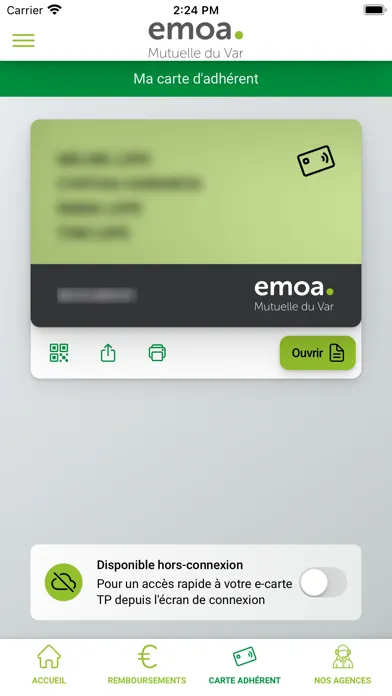 EMOA Mutuelle du Var Screenshots