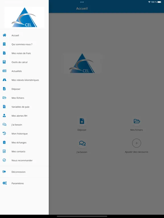 CEL DRIVE iPad  Ekran Görüntüleri