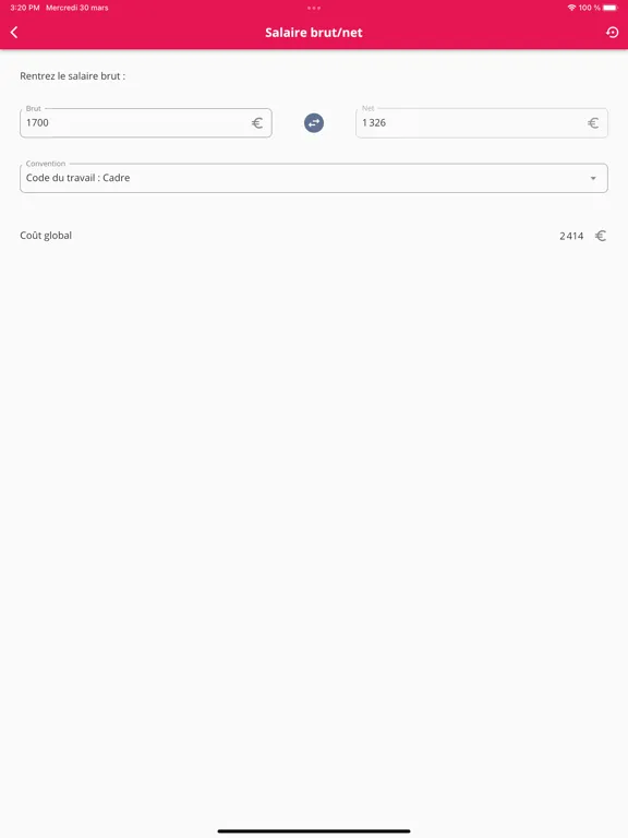 OPTIMLINE iPad  Screenshots
