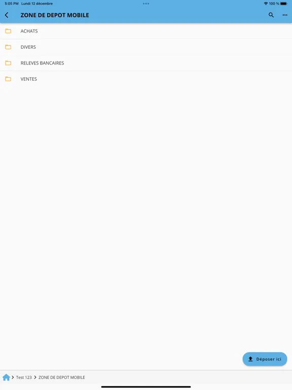Tangkapan skrin Segora Expertise et Conseil iPad 