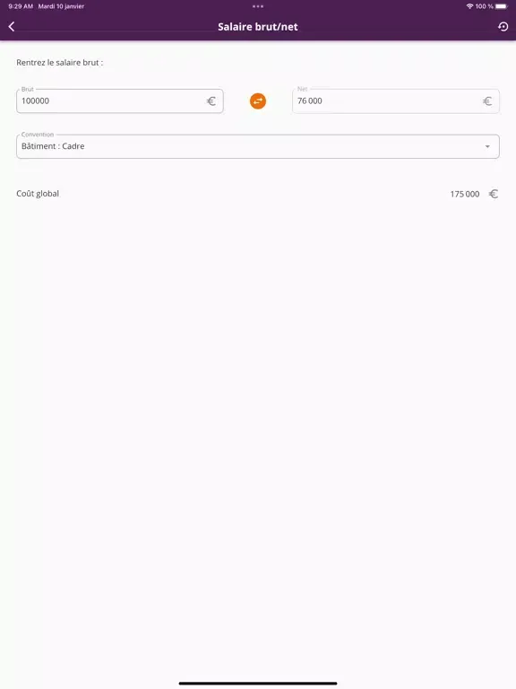 Ảnh chụp màn hình của AFGE iPad 