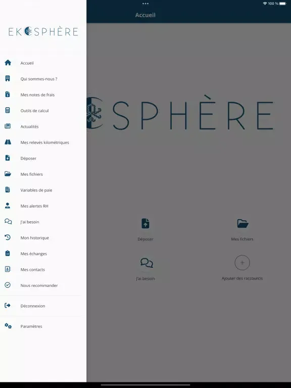My Ekosphère iPad  স্ক্রিনশট