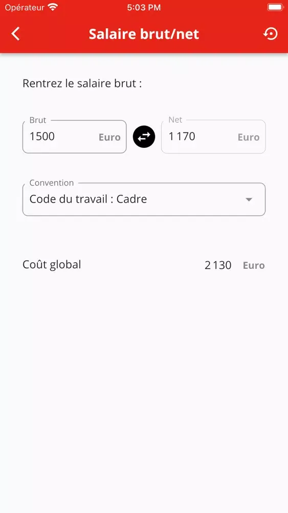 Ảnh chụp màn hình của COGEBS CEE