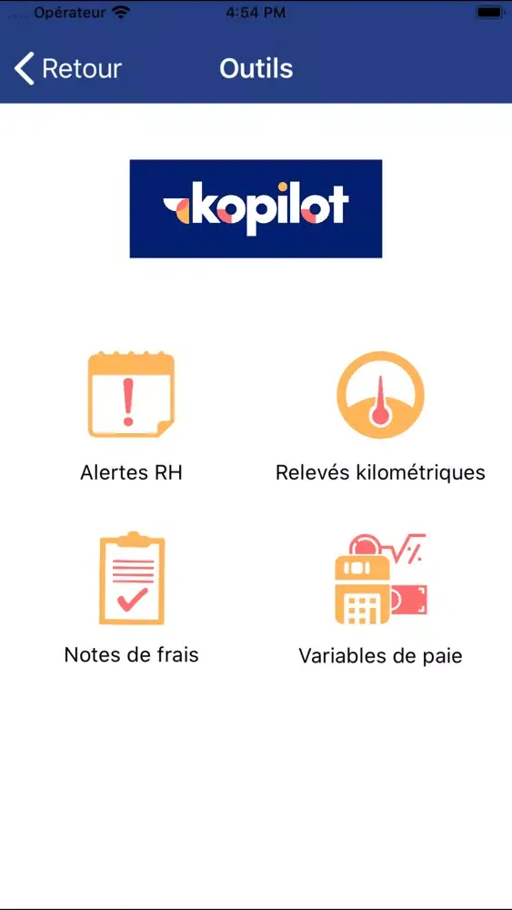 Kopilot-Conseil Screenshots