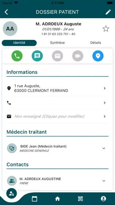 Captures d'écran de Medilink