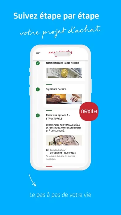 Capturas de pantalla de myNexity