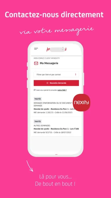 Capturas de pantalla de myNexity