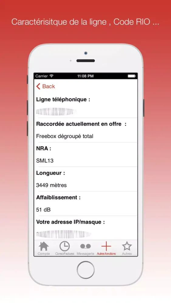 Mon compte Freebox : votre compagnon pour le suivi conso & messagerie free Ekran Görüntüleri