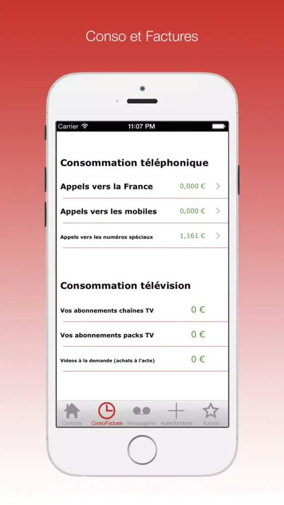 Mon compte Freebox : votre compagnon pour le suivi conso & messagerie free Ekran Görüntüleri