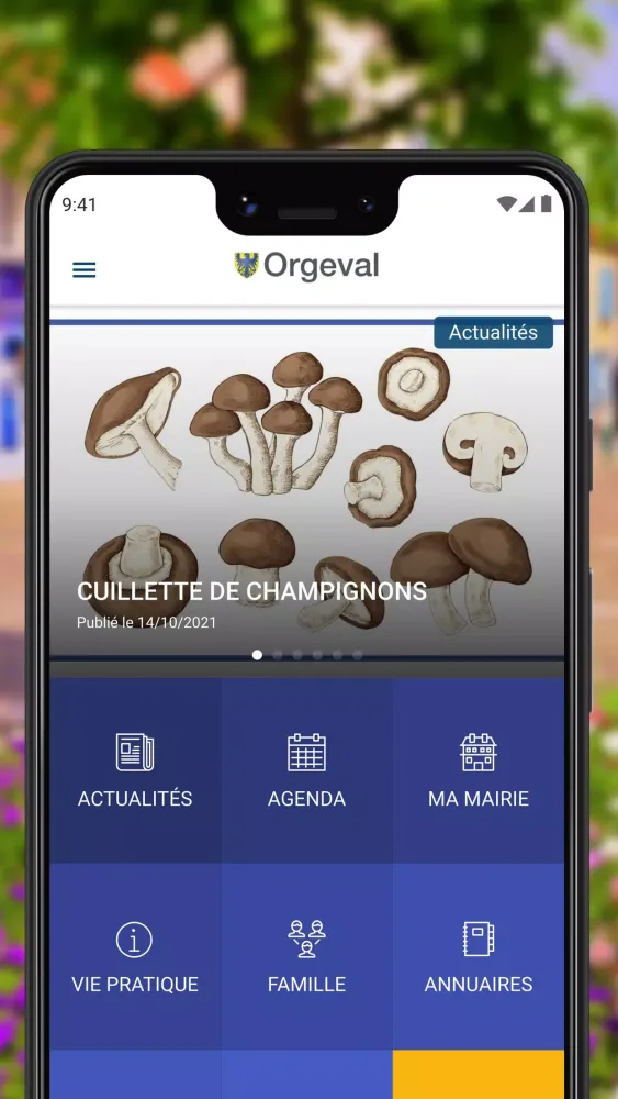 Orgeval l'appli Screenshots