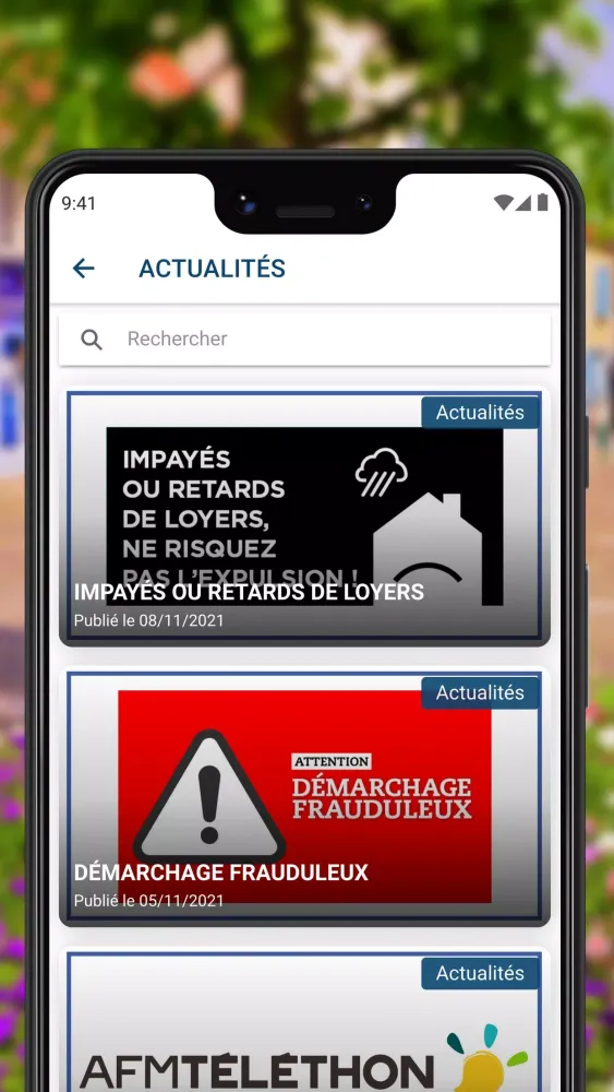 Orgeval l'appli Screenshots