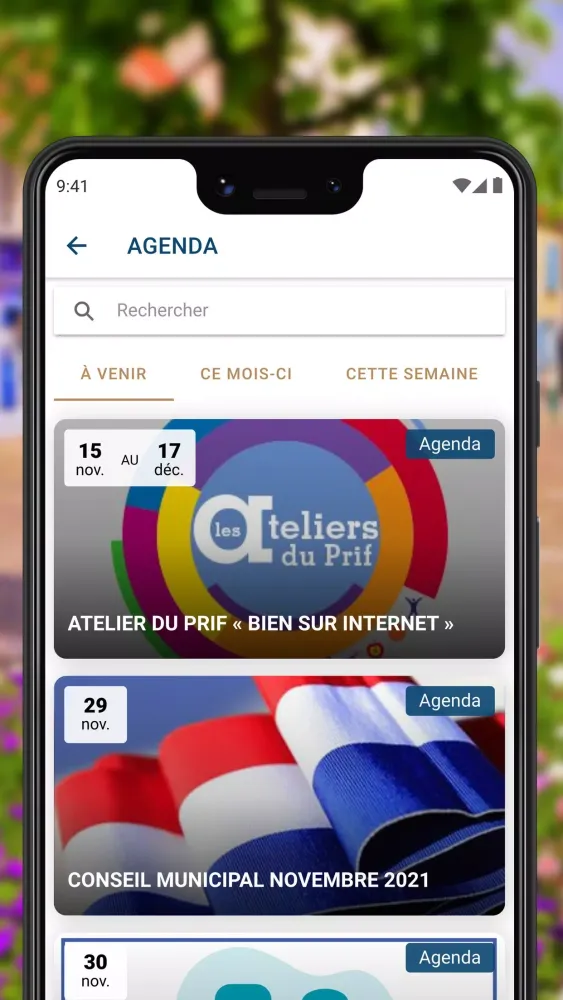 Orgeval l'appli Screenshots