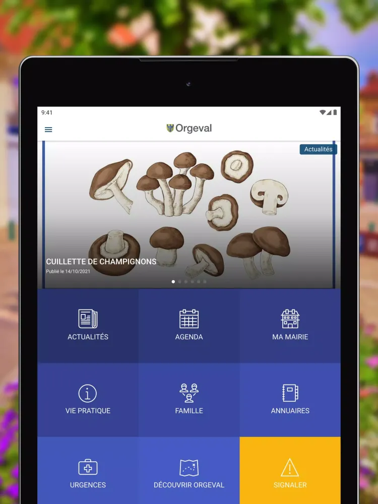 Orgeval l'appli Screenshots