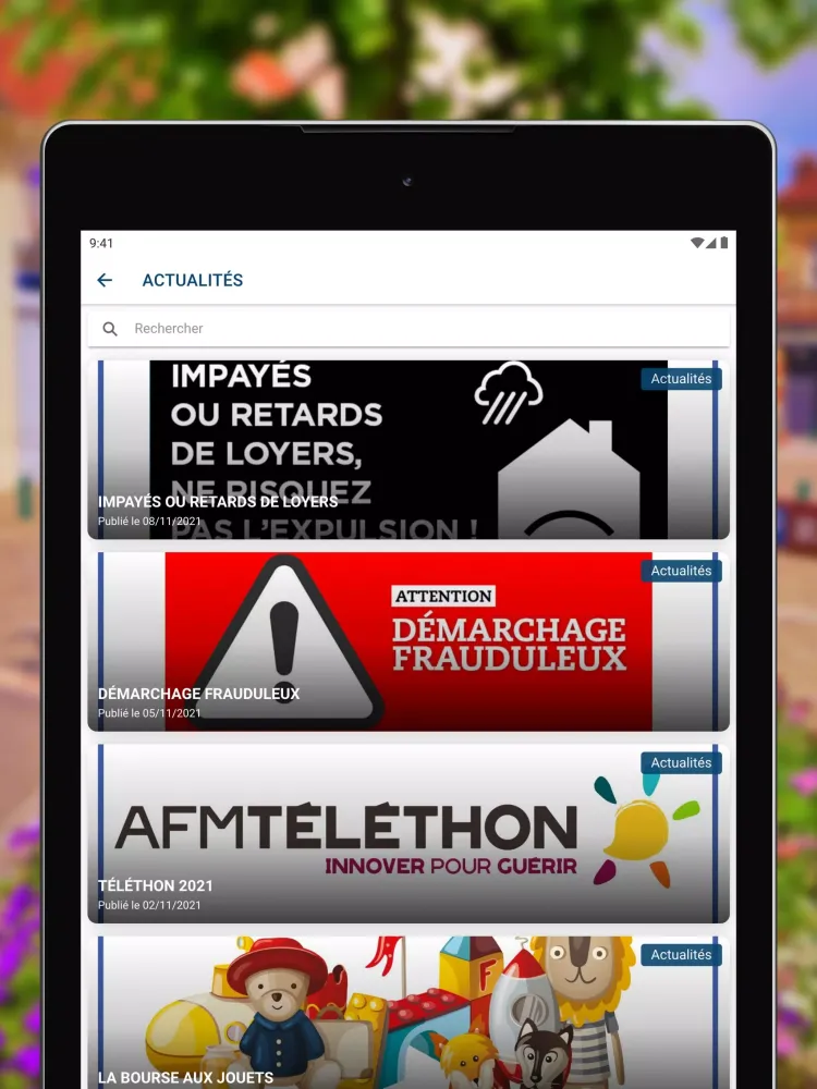 Orgeval l'appli Screenshots