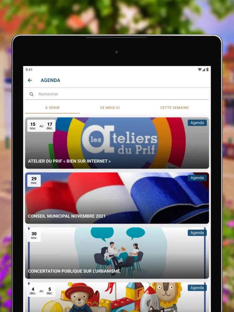 Orgeval l'appli Screenshots
