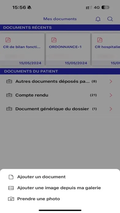Norm'Uni Usager Screenshots