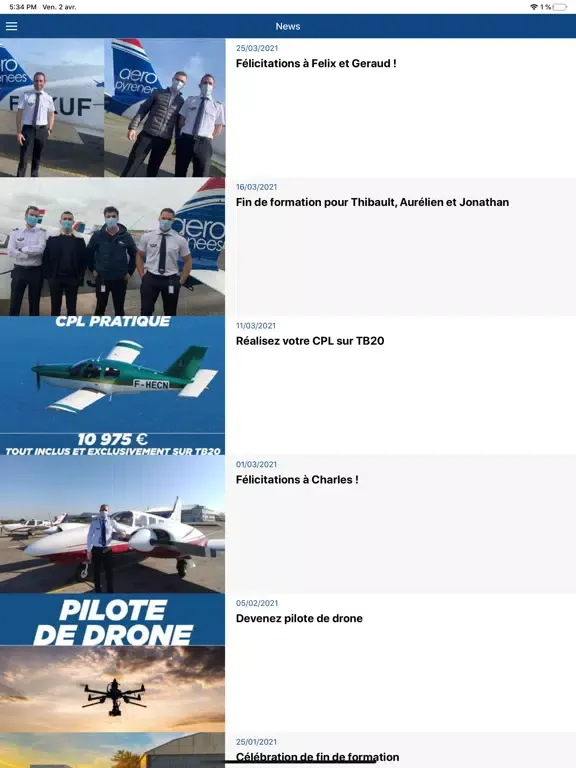 Скриншоты APY ALUMNI iPad 