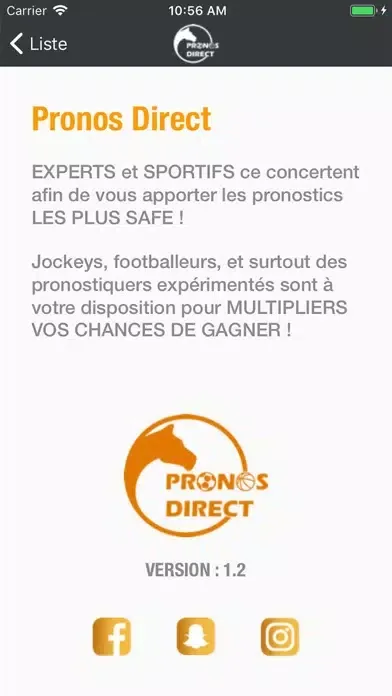 Pronos Direct स्क्रीनशॉट