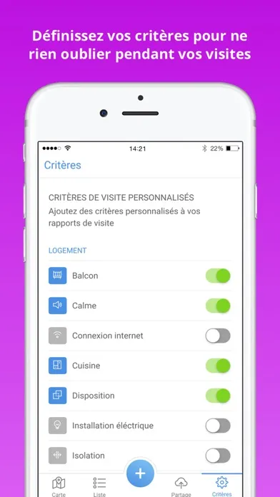 Visilist - Votre assistant de visites immobilières应用截图