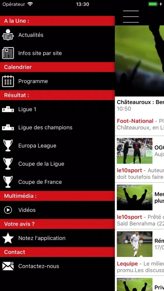 Nice actu en direct سکرین شاٹس