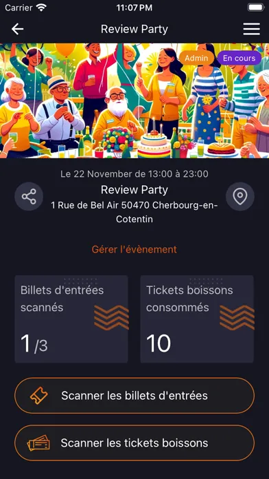 Captures d'écran de NightOwl