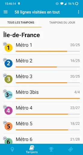 Capturas de pantalla de RailTrip (PasseGares)