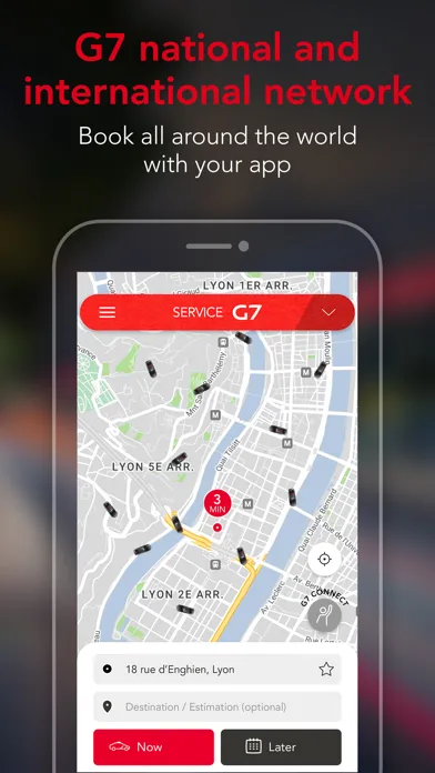 تصاویر G7 Abonné - Commande de taxi