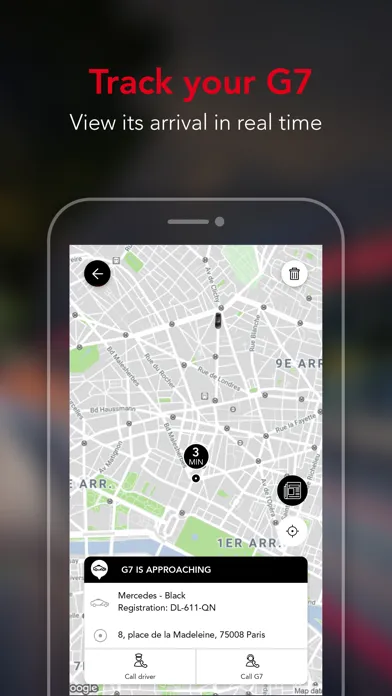 تصاویر G7 Abonné - Commande de taxi