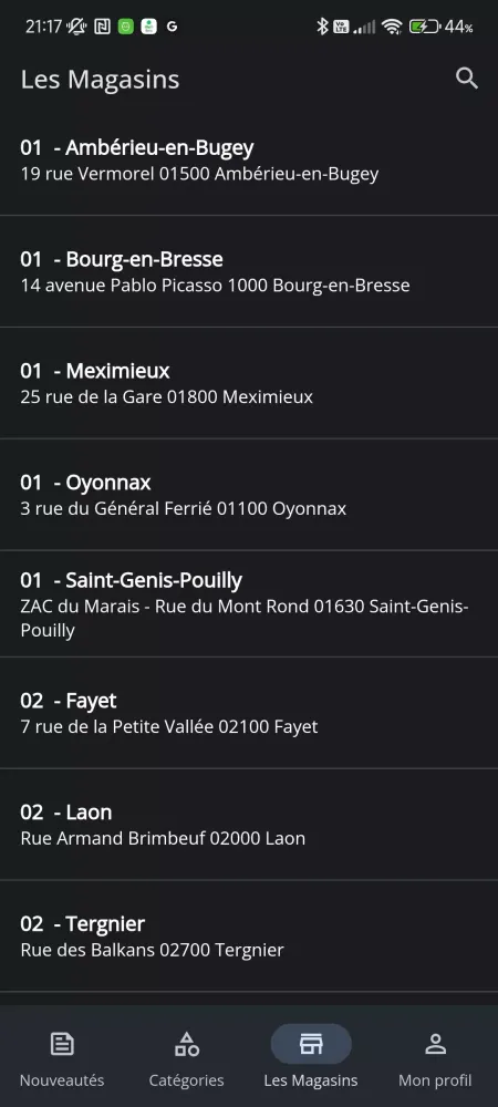 Captures d'écran de Noz Addict