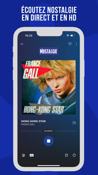 Nostalgie : Radios & Podcasts سکرین شاٹس